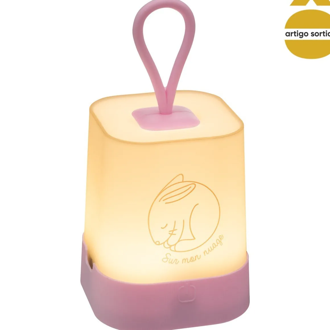 Luz de presença com base em silicone