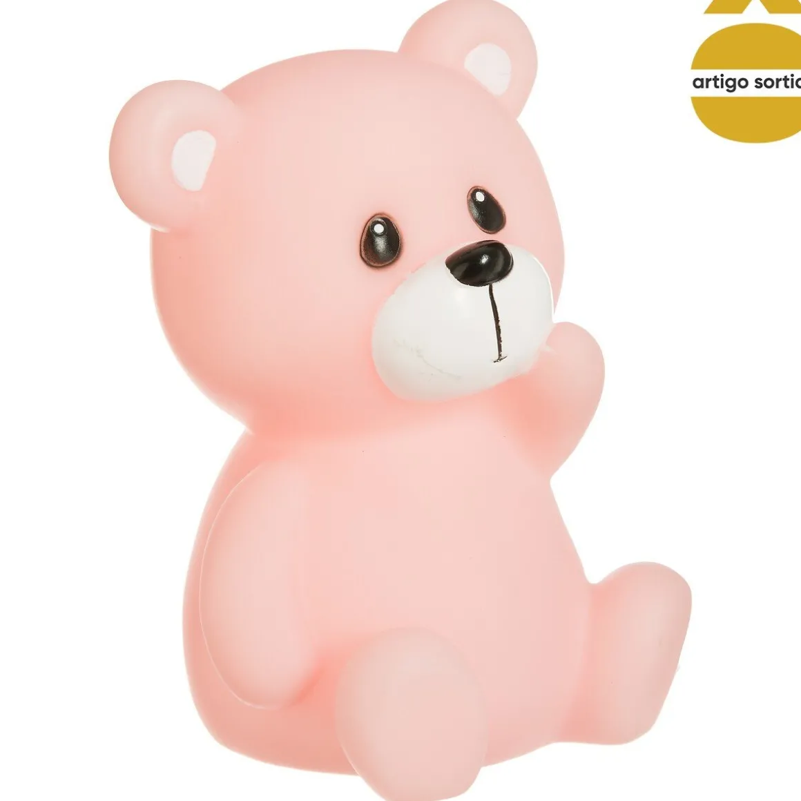 Luz de presença led ursinho 13x10,5x9,2cm