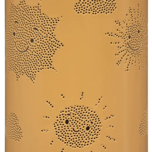 Luz de presença sol ocre