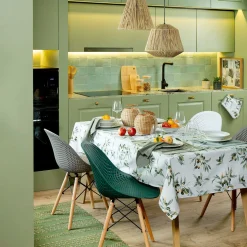 Maçã decorativa CARAVANE bege em rattan