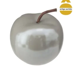 Maçã decorativa em cerâmica
