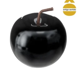 Maçã decorativa em cerâmica