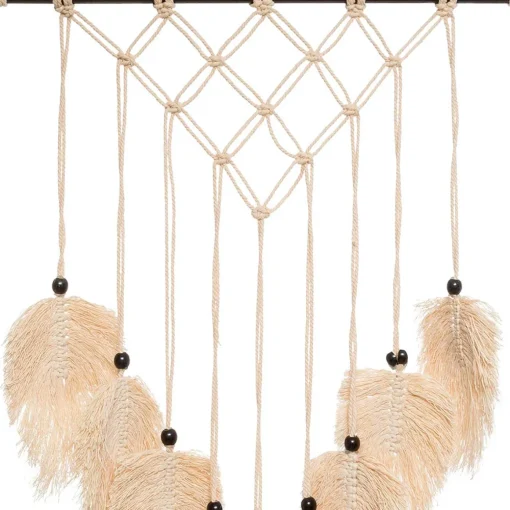 Macramé SAFARI bege 68x45cm