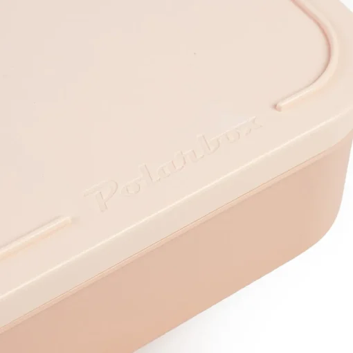 Mala térmica Polarbox rosa claro 6l com 2 caixas