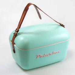 Mala térmica Polarbox verde água 20l
