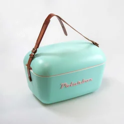Mala térmica Polarbox verde água 12l