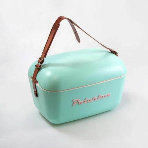 Mala térmica Polarbox verde água 12l