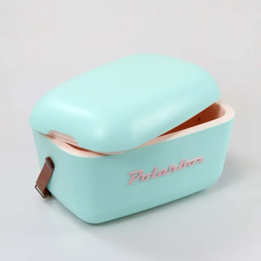 Mala térmica Polarbox verde água 12l