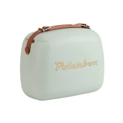 Mala térmica Polarbox verde matcha 6l com 2 caixas