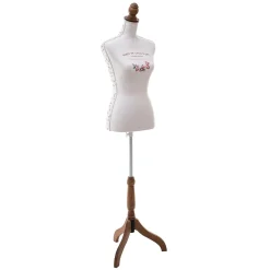 Manequim em madeira e metal POESIE