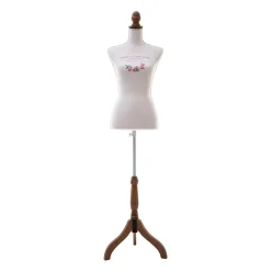 Manequim em madeira e metal POESIE