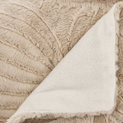 Manta AUTOMNE bege 120x160cm