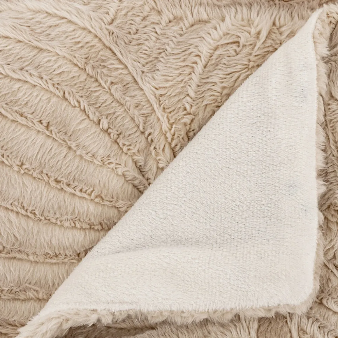 Manta AUTOMNE bege 120x160cm