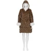 Manta camisola com capuz dots