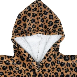 Manta camisola com capuz dots