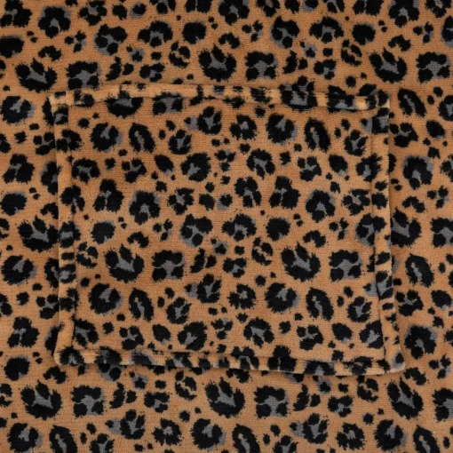 Manta camisola com capuz dots
