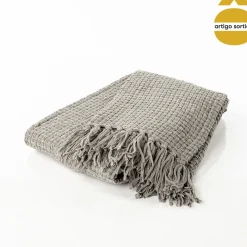 Manta com franjas 127x152cm
