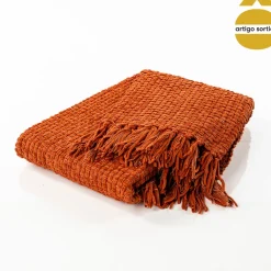 Manta com franjas 127x152cm