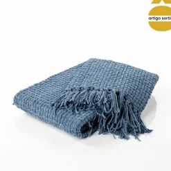 Manta com franjas 127x152cm