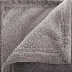 Manta CORALINA cinza 180x230cm