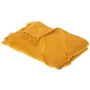 Manta INCA ocre 130x180cm