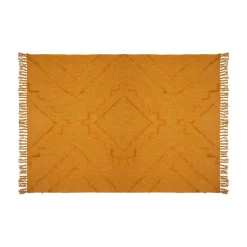 Manta INCA ocre 130x180cm