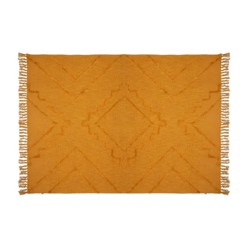 Manta INCA ocre 130x180cm