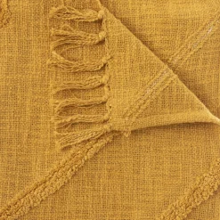 Manta INCA ocre 130x180cm