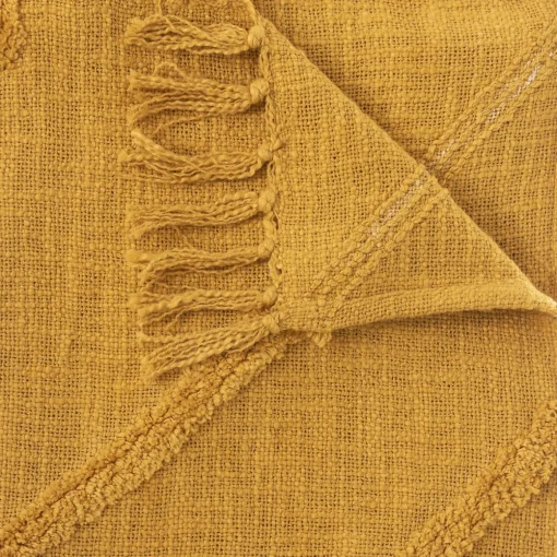 Manta INCA ocre 130x180cm