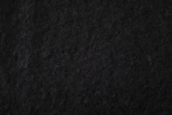 Manta MOHAIR preta com franjas