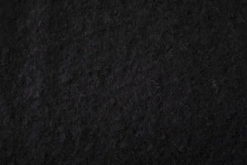 Manta MOHAIR preta com franjas