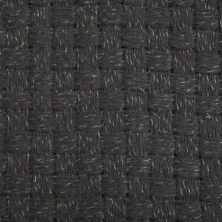 Manta SOUL cinza escuro com franjas 130x180cm