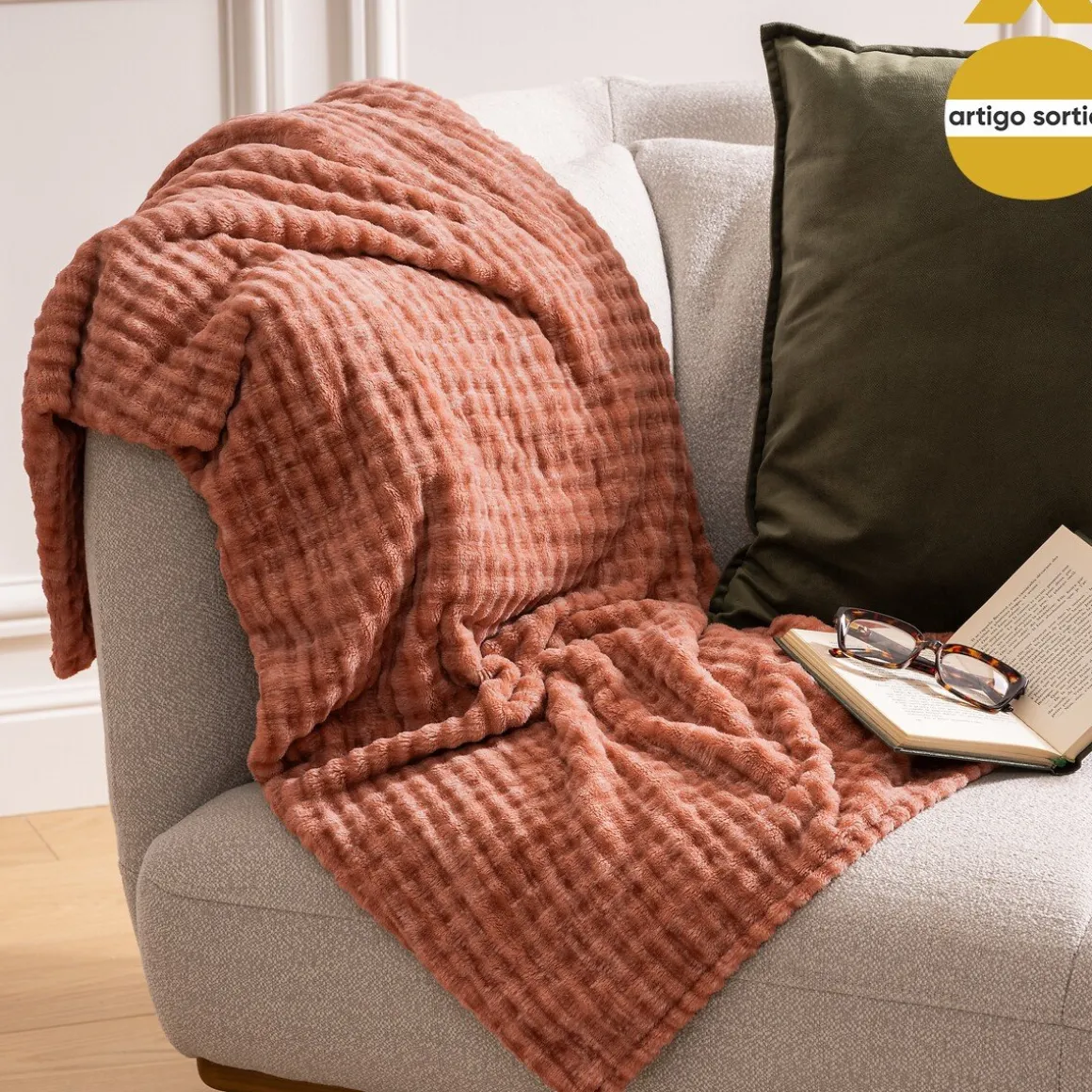 Manta Waffle Flan 125x150cm