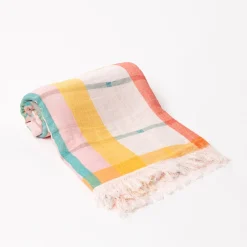 Manta YUCATAN riscas 130x170cm