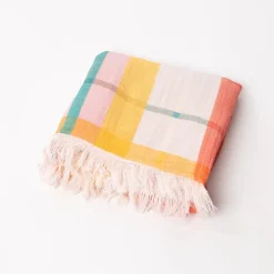 Manta YUCATAN riscas 130x170cm