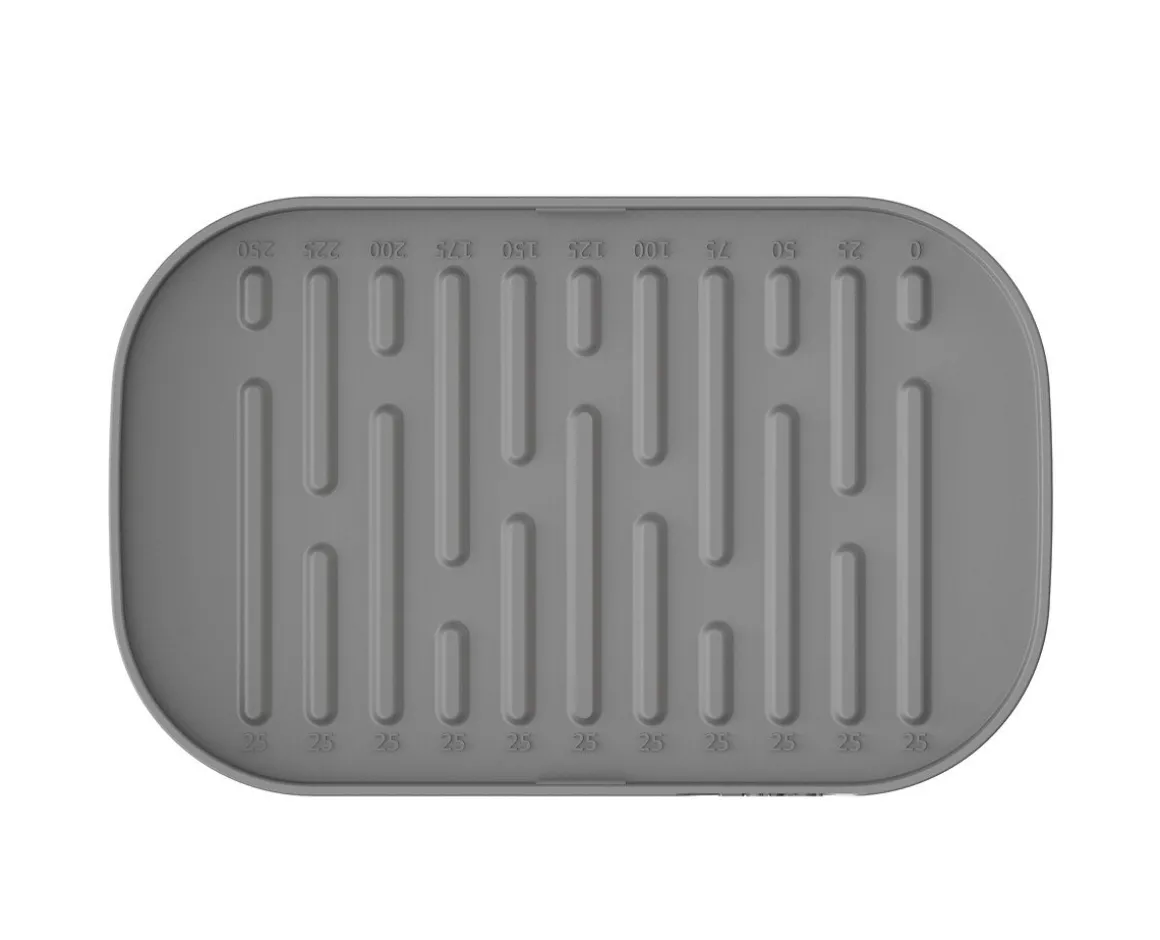 Manteigueira com faca FRESHEAT cinza