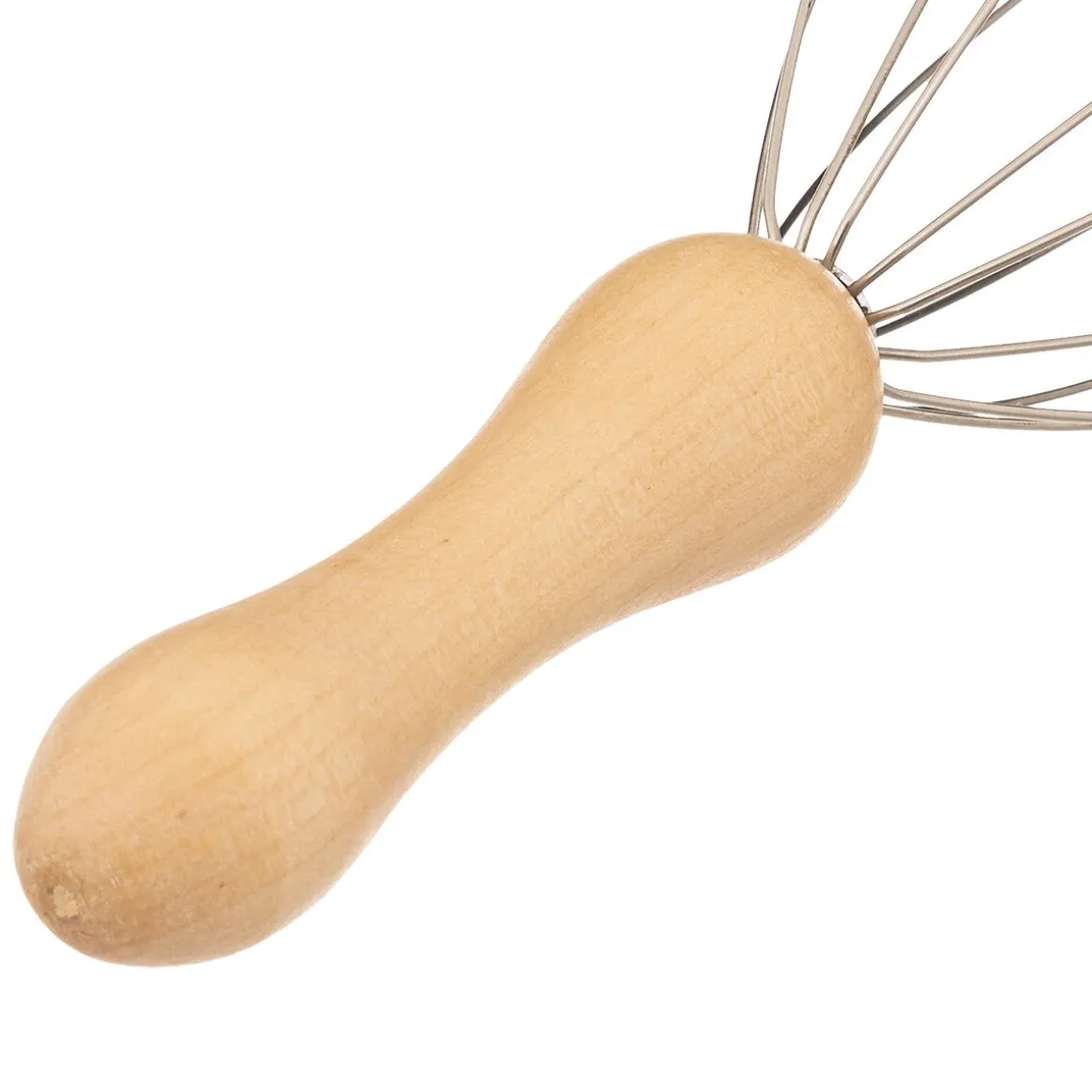 Massajador para cabeça cabo em madeira