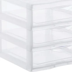 Módulo de arrumação com 3 gavetas