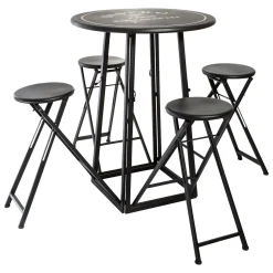 Mesa com 4 cadeiras para exterior