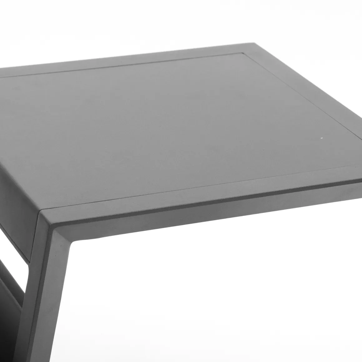 Mesa de apoio ALLURE graphite em alumínio
