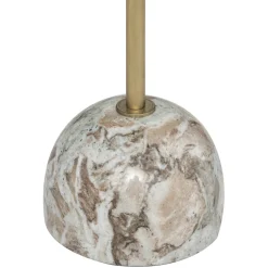 Mesa de apoio bege DOLCE RIVIERA em mármore 58cm
