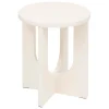 Mesa de apoio BLOOM branca em mdf 40cm