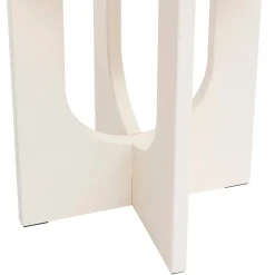 Mesa de apoio BLOOM branca em mdf 40cm