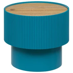 Mesa de apoio com arrumação ENOLA azul
