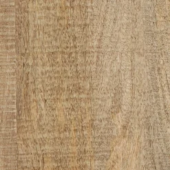 Mesa de apoio FACTORY castanha com rodas pretas