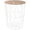 Mesa de apoio GENERIQUE branca 47cm