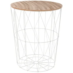 Mesa de apoio GENERIQUE branca 47cm