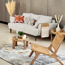 Mesa de apoio GYPSY em madeira mango 75cm
