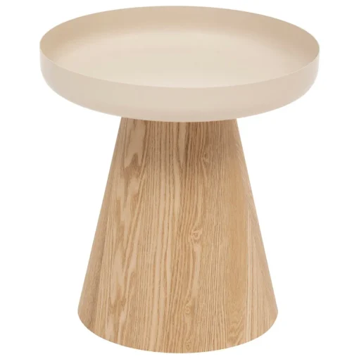 Mesa de apoio HERCYNA bege