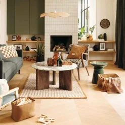 Mesa de apoio JAYA verde em metal